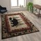 Flash Furniture 6' x 9' Brown Rustic Bear and Cub Olefin Area Rug KP-RGB3940-69-BN-GG - alternate 5